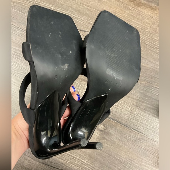 Simmi London Wide Fit Skye Padded Mules Size 6 - Picture 7 of 10